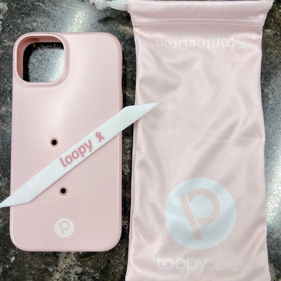 Loopy Case Cell Phones & Accessories Blush Loopy Case For Iphone 3